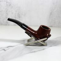 Mr Brog Alfa 98 Metal Filter Fishtail Briar Pipe (MB2538)