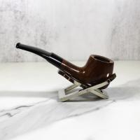 Mr Brog Alfa 98 Metal Filter Fishtail Briar Pipe (MB2540)