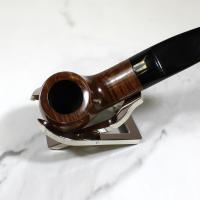 Mr Brog Alfa 98 Metal Filter Fishtail Briar Pipe (MB2541)