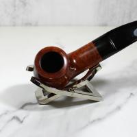 Mr Brog Alfa 98 Metal Filter Fishtail Briar Pipe (MB2574)