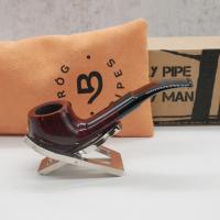 Mr Brog Alfa 98 Metal Filter Fishtail Briar Pipe (MB3118)