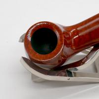 Mr Brog Alfa 98 Metal Filter Fishtail Briar Pipe (MB3119)