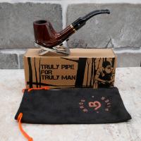 Mr Brog Full Bent 67 Briar 9mm Filter Fishtail Pipe (MB5211)