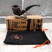 Mr Brog Steward 90 Briar 9mm Filter Fishtail Pipe (MB5235)