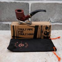 Mr Brog Steward 90 Briar 9mm Filter Fishtail Pipe (MB5248)