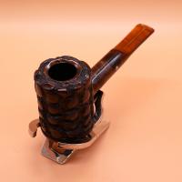 Mr Brog Aged Poker 107 Briar 9mm Filter Pipe (MB6142)