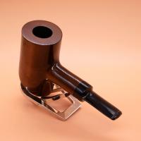 Mr Brog Cherrywood 301 Poker 9mm Filter Pipe (MB6159)