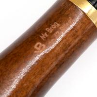 Mr Brog Billard 47 Smooth 9mm Filter Fishtail Pipe (MB6748)