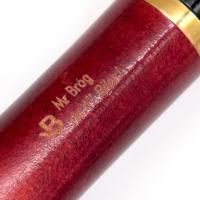 Mr Brog Billard 47 Smooth 9mm Filter Fishtail Pipe (MB6750)