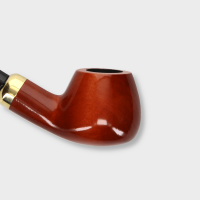 Mr Brog Bent Army 124 Briar 9mm Filter Pipe (MB6776)