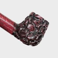 Mr Brog Billard 47 Rusticated 9mm Filter Fishtail Pipe (MB6841)