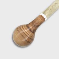 Mr Brog Olive Consul 82 Fishtail 9mm Filter Pipe (MB6860)