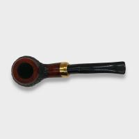 Mr Brog Bent Army Rustic 24 Briar 9mm Filter Pipe (MB7013)