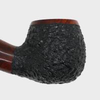 Mr Brog Bent Army Rustic 24 Briar 9mm Filter Pipe (MB7013)