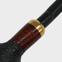 Mr Brog Bent Army Rustic 24 Briar 9mm Filter Pipe (MB7013)