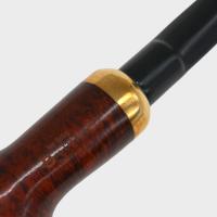 Mr Brog Bent Army Smooth 124 Briar 9mm Filter Pipe (MB7015)