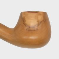 Mr Brog Olive Offline 84 Fishtail 9mm Filter Pipe (MB7023)