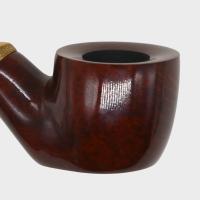 Mr Brog Short Sitter Briar Smooth Pipe 144 (MB7032)