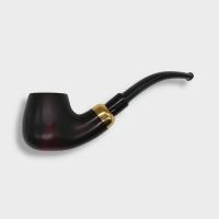 Mr Brog Bent Stecker 22 Smooth Metal Filter Fishtail Pipe (MB7043)