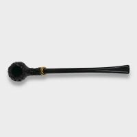Mr Brog Amphora 309 Metal Filter Rustic Fishtail Churchwarden Pipe (MB7050)