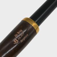 Mr Brog Amphora 309 Metal Filter Smooth Fishtail Churchwarden Pipe (MB7095)