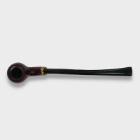 Mr Brog Amphora 309 Metal Filter Smooth Fishtail Churchwarden Pipe (MB7100)