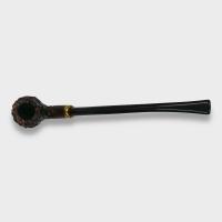 Mr Brog Amphora 309 Metal Filter Rustic Fishtail Churchwarden Pipe (MB7101)