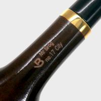 Mr Brog City 17 Metal Filter Bent Fishtail Pipe (MB7186)