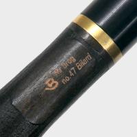 Mr Brog Billard 47 Sandblast 9mm Filter Fishtail Pipe (MB7211)