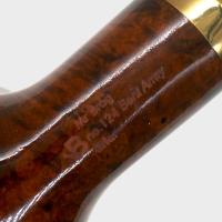 Mr Brog Bent Army 124 Briar 9mm Filter Pipe (MB7269)