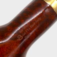 Mr Brog Bent Army 124 Briar 9mm Filter Pipe (MB7270)