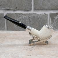 Barling Meerschaum 1812 Ivory Cap Straight Fishtail Pipe (MEER337) - End of Line