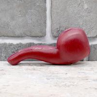 Meerschaum Small Tiger Bent Fishtail Pipe (MEER350)