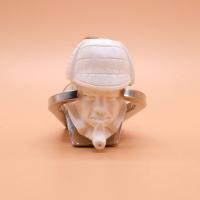 Meerschaum Small Sherlock Holmes Bent Fishtail Pipe (MEER381)