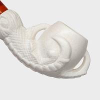 Meerschaum Standard Claw Bent Fishtail Pipe (MEER401)