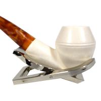 Meerschaum Standard Bulldog Smooth Fishtail Pipe (MEER84)