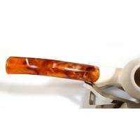 Meerschaum Standard Bulldog Smooth Fishtail Pipe (MEER84)