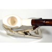 Meerschaum Mini Grim Reaper Bent Fishtail Pipe (MEER80)