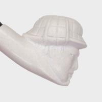 Meerschaum Mini Sherlock Bent Fishtail Pipe (MEER68)