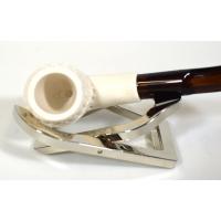 Meerschaum Mini Lattice Bent Fishtail Pipe (MEER70)