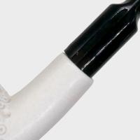 Meerschaum Mini Lattice Bent Fishtail Pipe (MEER70)