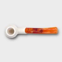 Meerschaum Standard Bulldog Smooth Fishtail Pipe (MEER84)