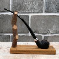 Molina Longus Rustic 9mm Filter Fishtail Churchwarden Pipe (ML38)