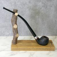 Molina Longus Rustic 9mm Filter Fishtail Churchwarden Pipe (ML41)