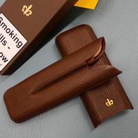 Montecristo Open Eagle Leather Cigar Case Gift Box Set -  2 Cigars