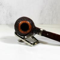 Northern Briars Roxcut Regal Bent Square Banded Apple 9mm Fishtail Pipe (NB114)