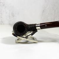 Northern Briars Bruyere Premier G4 Bent Billiard Banded 9mm Fishtail Pipe (NB128)