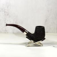 Northern Briars Bruyere Premier G4 Bent Billiard Banded 9mm Fishtail Pipe (NB128)