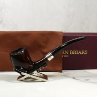 Northern Briars Bruyere Regal G3 Banded Acorn Fishtail Pipe (NB129)