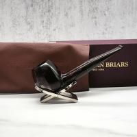 Northern Briars Bruyere Regal Apple Facet G4 9mm Fishtail Pipe (NB150)